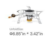 Avinee Ultralight Portable Collapsible Windproof Outdoor Backpacking Gas Camping Stove Mini Cookware for Cookout Picnic Camping Hiking