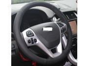 Hand Sewing Genuine Leather Steering Wheel Cover for 2013 2014 2015 2016 Ford Taurus 2011 2012 2013 2014 2015 Ford Explorer 2011 2012 2013 2014 Ford Edge