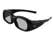 Compatible Toshiba Black G7 Universal 3D Glasses by Quantum 3D