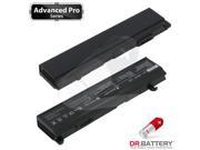 Dr Battery Advanced Pro Series Laptop Notebook Battery Replacement for Toshiba Satellite A105 S361 4400mAh 48Wh 10.8 Volt Li ion Advanced Pro Series Lapt