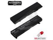 Dr Battery Advanced Pro Series Laptop Notebook Battery Replacement for Toshiba Satellite M105 S3051 4400mAh 48Wh 10.8 Volt Li ion Advanced Pro Series Lap