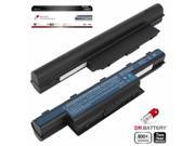 Dr Battery Advanced Pro Series Laptop Notebook Battery Replacement for Acer Aspire 7741 5209 6600mAh 71Wh 10.8 Volt Li ion Laptop Battery