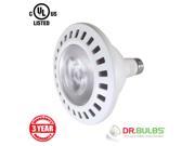 Dr. Bulbs™ 17W 120W Equivalent PAR38 Dimmable LED Spot Light Bulb Medium Screw Base E26 COB LED Chip CRI 80 40 Degree Beam Angle UL Listed Soft Whit