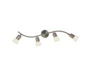 Monument 617623 Contemporary Lighting Collection Flush Ceiling Fixture Brush...