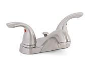 Premier 120464LF Westlake Lead Free Centerset Two Handle Lavatory Faucet with Brass Pop Up PVD Brushed Nickel