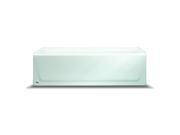 BOOTZ INDUSTRIES 011 2673 00 Steel Bathtub With Left Hand Drain And Above Flo...