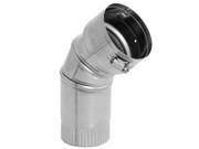 DURAVENT 55VFT E45 Ventinox 5.5 Ventinox VFT 45° Adjustable Elbow