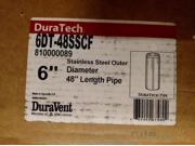 DURAVENT 6DT 48SSCF DuraTech 48 Chimney Pipe SS CF