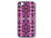 Hot Pink Snake Skin Boa Animal Print Pattern iPhone 5 and iPhone 5s Armor Phone Case