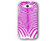 Hot Pink Zebra Pattern Animal Print Samsung Galaxy S3 Slim Phone Case
