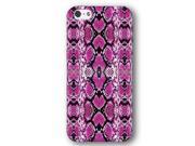 Hot Pink Snake Skin Boa Animal Print Pattern iPhone 5 and iPhone 5s Slim Phone Case