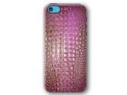 Hot Pink Alligator Pattern Animal Print iPhone 5C Armor Phone Case