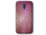 Hot Pink Alligator Pattern Animal Print Samsung Galaxy S5 Slim Phone Case