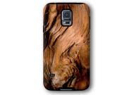 Weathered Barn Door Drift Burned Scorched Wood Pattern Samsung Galaxy S5 Armor Phone Case