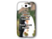 Custom Wedding Image Your Own Picture Samsung Galaxy S3 Slim Phone Case