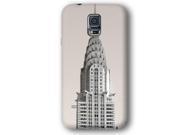 New York City Chrysler Building Black And White Sepia Samsung Galaxy S5 Slim Phone Case