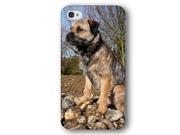 Border Terrier Dog Puppy iPhone 4 and iPhone 4S Slim Phone Case
