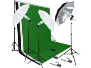 Lusana Studio Photo Lighting Photography Backdrop Stand 3 Muslin Light LNG2827