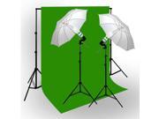 Lusana Studio Continuous Lighting Green Screen Kit 6x9 Feet Green Screen LNG3084