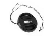 For Nikon Center Pinch Snap On Front Lens Cap 77mm GCB051