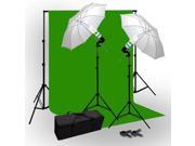 Lusana Studio Green Screen Kit 800w Photo Video Lighting 10x12 Muslin LNG3416