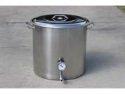 CONCORD 180 QT Stainless Steel Brew Kettle Stock Pot 45 Gallons Standard Pkg