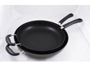 CONCORD 2 PCS 11 AND 13 Eco Healthy Hard Anodized Non Stick Fry Pan Skillet Saute Set
