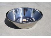 CONCORD 5.5 QT Stainless Steel Large Mixing Bowl Heavy Grade Bake Prep Bowl