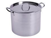 CONCORD 100 QT Stainless Steel Stockpot w Steamer Brew Kettle