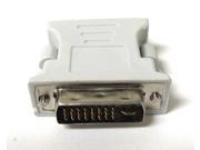 DVI I 24 5 Pin Male To 15 Pin VGA Female Adapter Convertor FastShipping From USA