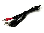 3.5MM M AUDIO STEREO JACK 2 RCA M CABLE ADAPTER 4.5ft