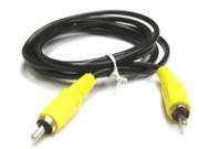 YELLOW RCA VIDEO CONNECTION CABLE 4 FEET