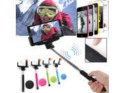 Bluetooth Shutter Extendable Handheld Selfie Stick Monopod for Samsung iPhone 5S