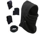 Tactical Thermal Balaclava Ski Mask Full Face Winter Hat Cap Cycling Hood Unisex Black