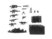 Custom Minifigures Military Army Guns Weapons Compatible w Lego Sets Minifigs