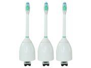 3 Pack Brush Heads for Philips Sonicare E series Toothbrush Head Replacement