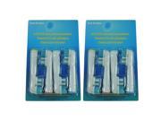8 Pack Toothbrush Brush Heads for Braun Oral B Vitality Dual Clean Replacement