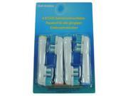 4 Pack Toothbrush Brush Heads for Braun Oral B Vitality Dual Clean Replacement
