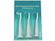 3 Pack Electric Toothbrush Heads for Philips Sonicare ProResults Replacement HX6013