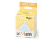 KLEAN KANTEEN BABY SILICONE NIPPLES CLEAR PACK OF 2 MED FLOW