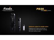 Fenix PD Series 960 Lumens Flashlight Black PD35XLBK
