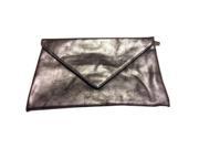 Smashbox Envelope Style Silver Makeup Cosmetic Bag