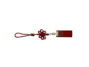 Litop 64GB Red Chinese Knot Style Metal USB 2.0 Flash Memory Drive Disk