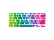 Litop Rainbow Gradient Series Silicone Keyboard Cover Keyboard Skin for All 13 15 17 MacBook MacBook Pro MacBook Air with or without Retina Display Keyboar