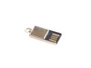 Litop 64GB Gold Color Metal Mini Size USB Flash Drive USB 2.0 Memory Disk