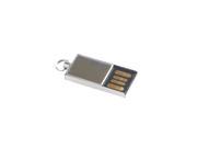 Litop 8GB Silver Color Metal Mini Size USB Flash Drive USB 2.0 Memory Disk