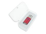 Litop 64GB Red Metal Body USB Flash Drive USB 2.0 Memory Disk