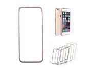 Litop 4.7 inch Aluminum Bumper Frame Cover Case for Apple iPhone 6 4.7 inch Pink