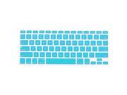 Litop® Thin Silicone Keyboard Cover Keyboard Skin for or All 13 15 17 Apple Macbook Pro Light Blue