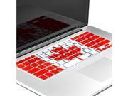 Litop® Canadian Flag Series Silicone Keyboard Cover Keyboard Skin for All MacBook Air 13 MacBook Pro with Retina Display 13 15 17 Macbook 13 Unibody and Ap